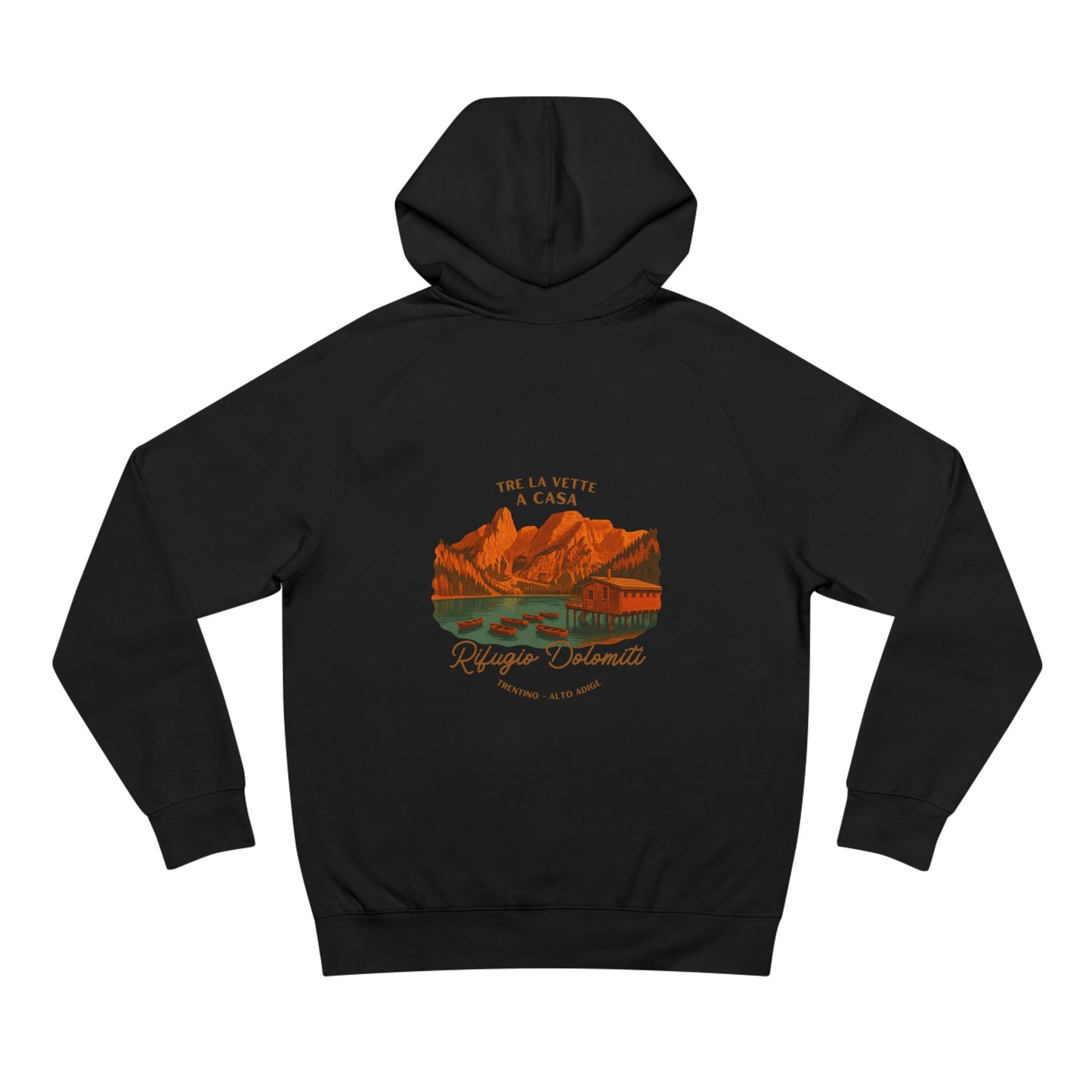 Tre La Vette A Casa Hoodie BLACK
