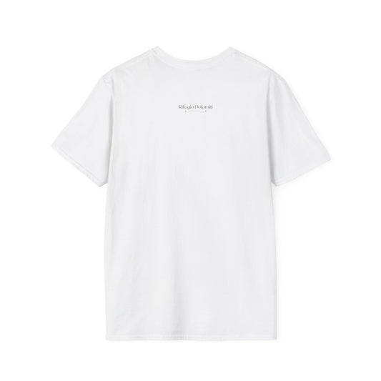 Dolomiti Badge T-Shirt WHITE - Rifugio Dolomiti