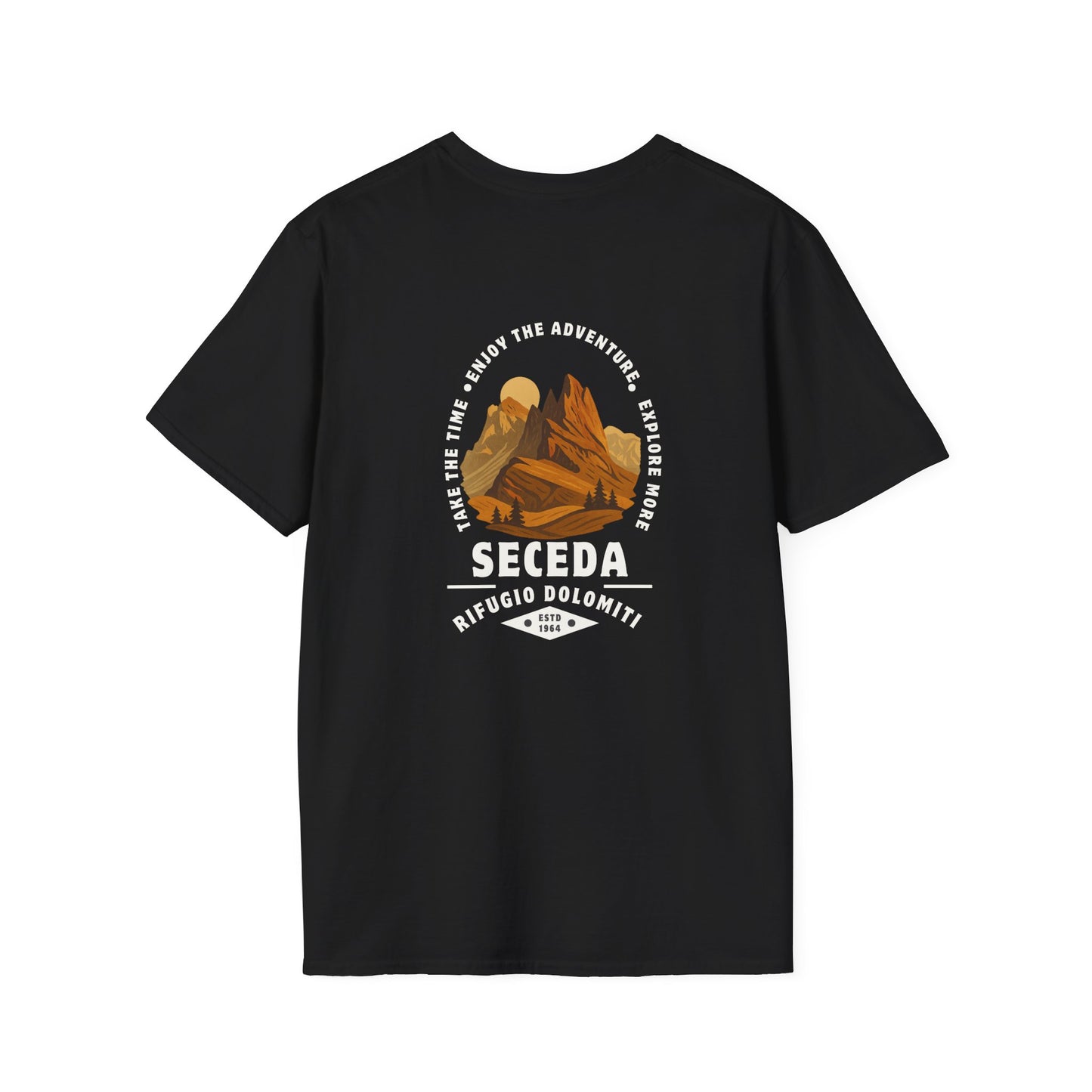 Seceda Explorer T-Shirt BLACK