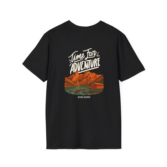 Time For Adventure T-Shirt BLACK