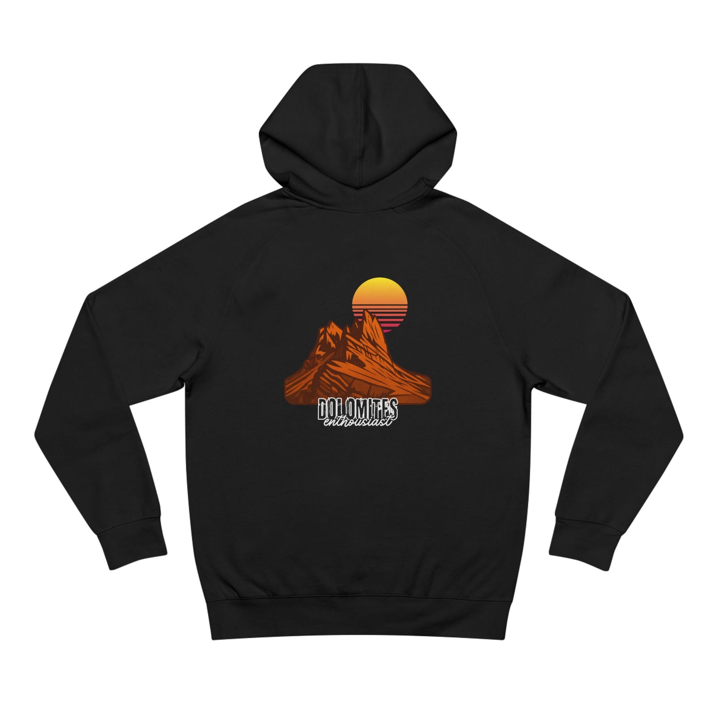Dolomites Enthousiast Hoodie BLACK