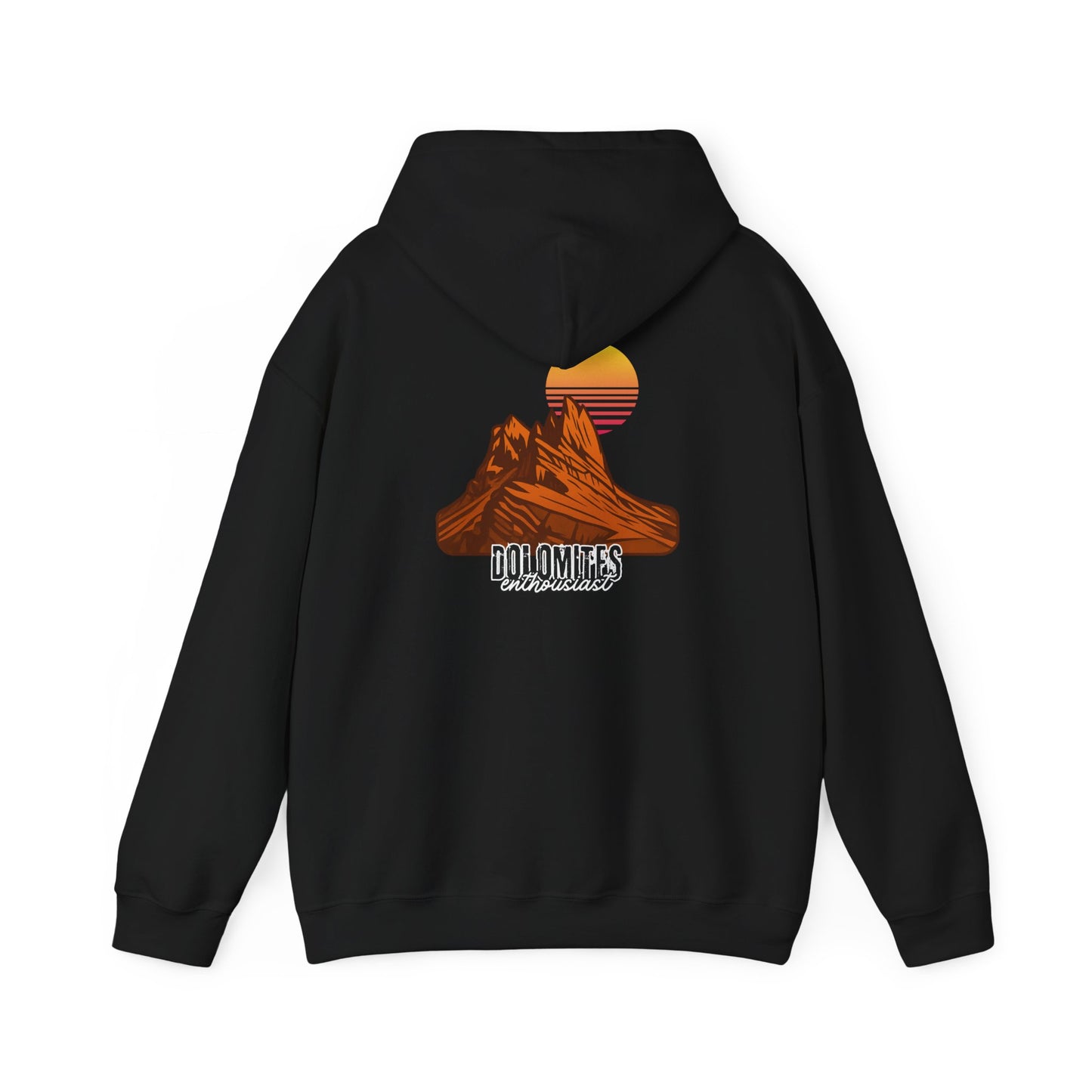Dolomites Enthousiast Hoodie BLACK