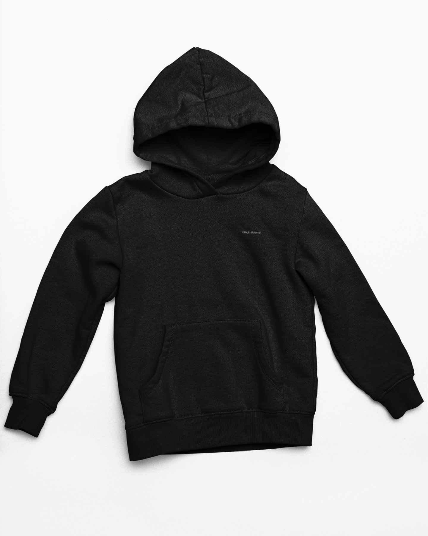 Dolomites Rifugio Enthusiast Hoodie BLACK