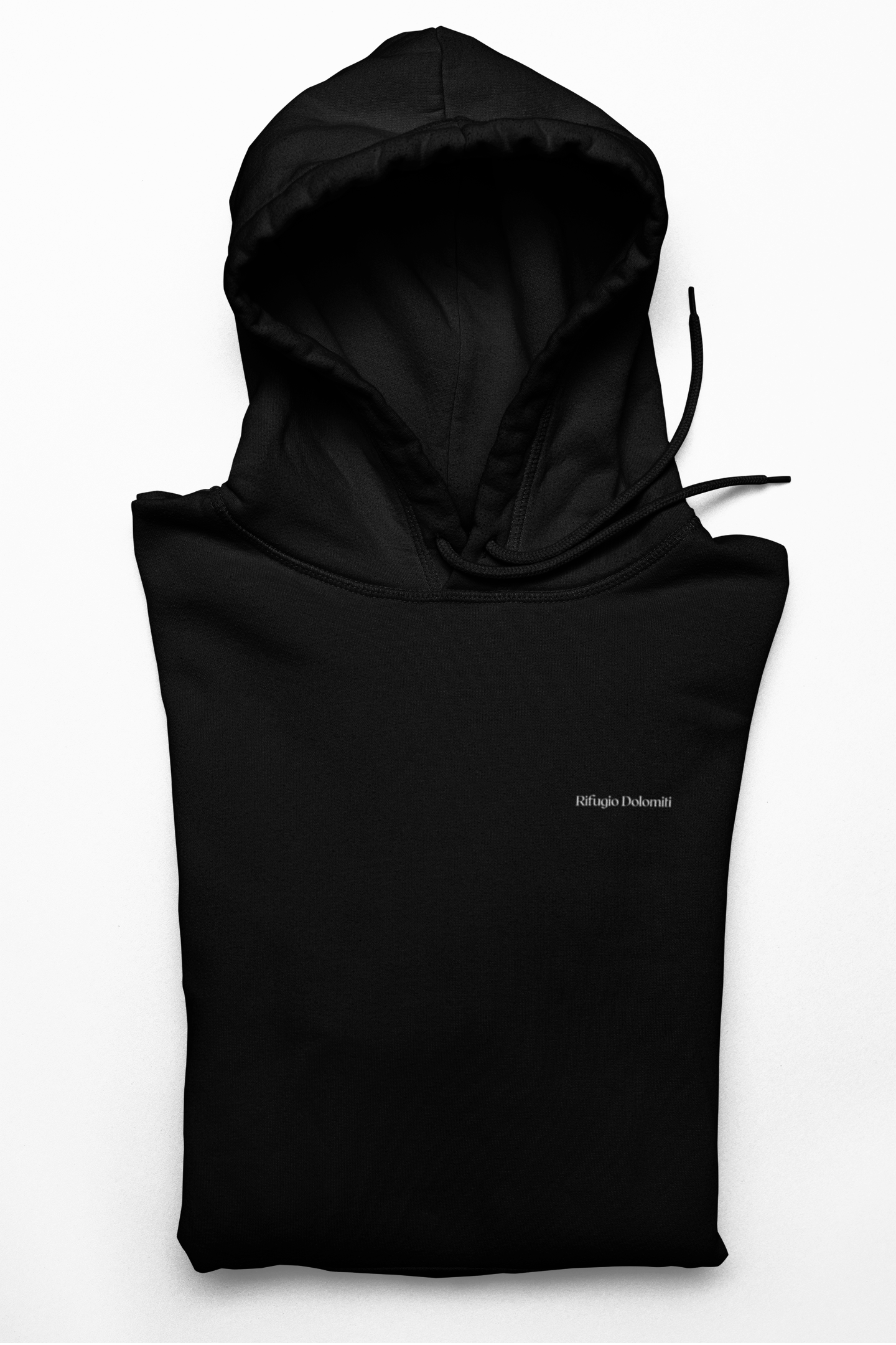 Dolomites Rifugio Enthusiast Hoodie BLACK