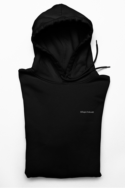 Dolomites Rifugio Enthusiast Hoodie BLACK