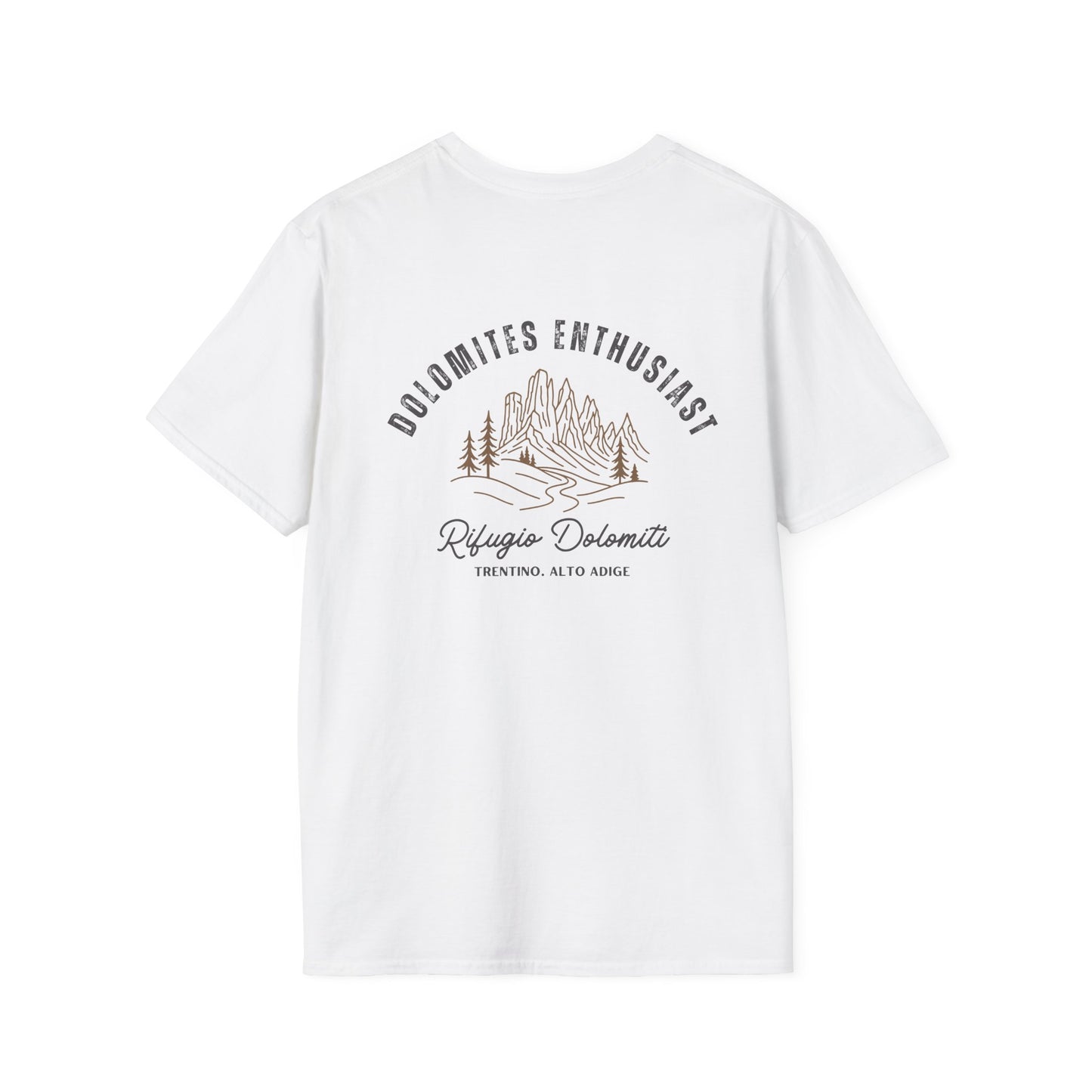 Dolomites Rifugio Enthusiast T-Shirt WHITE