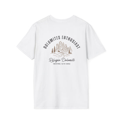 Dolomites Rifugio Enthusiast T-Shirt WHITE