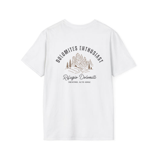Dolomites Rifugio Enthusiast T-Shirt WHITE